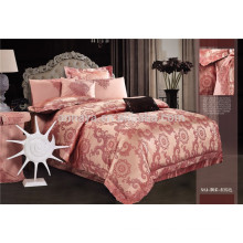 4PCS Luxury Shiny Queen Bedding Set Bed Sheet Set China Supplier